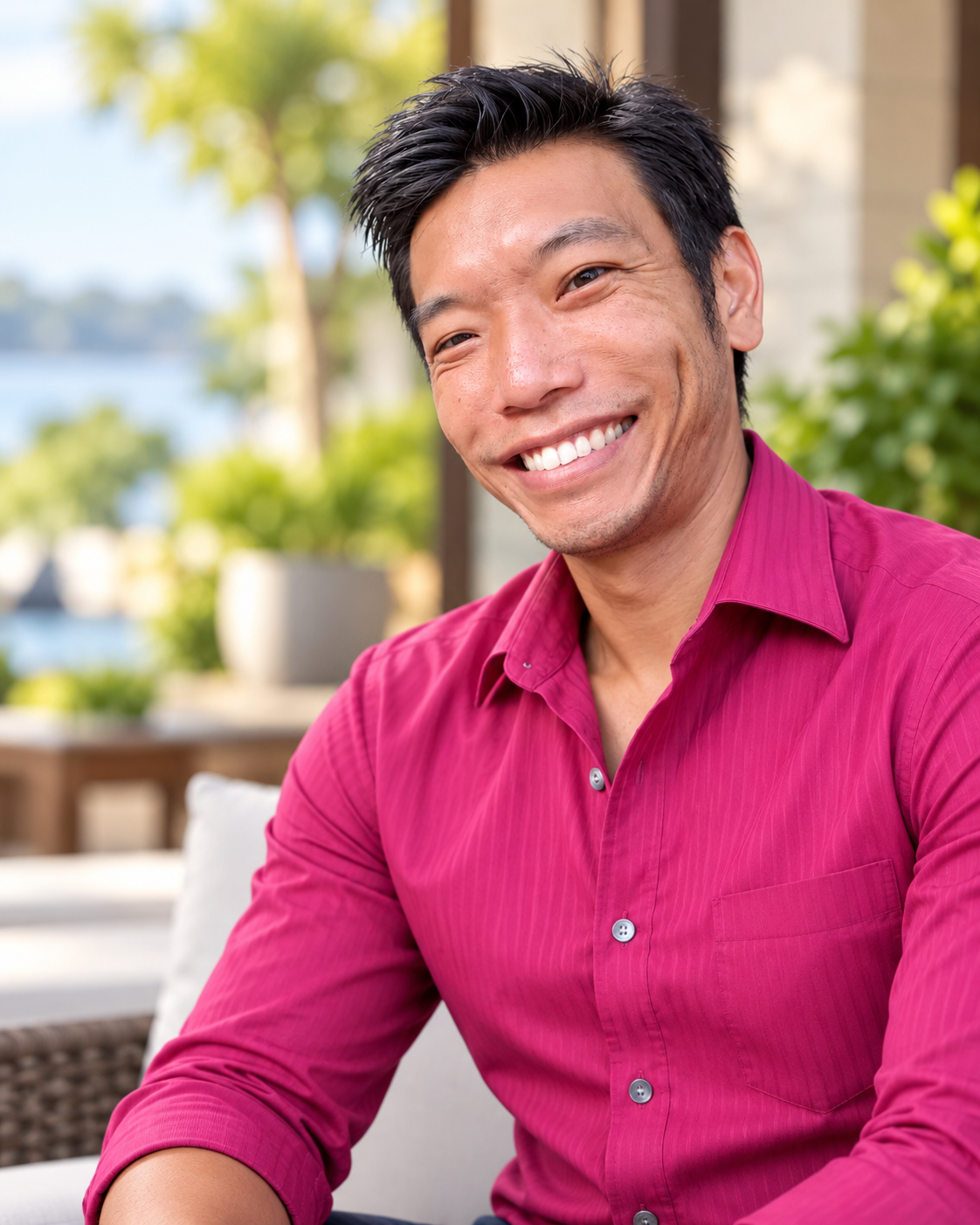 Headshot of Kyle Pang Ching, Area Operations Manager, Maui, Hawaii at BOH Concepts